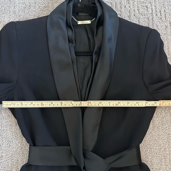 Alexander McQueen Vintage Black Satin-Lapelled Tuxedo Suit – Blazer + Trousers - Picture 14 of 16